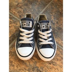 Navy toddler converse